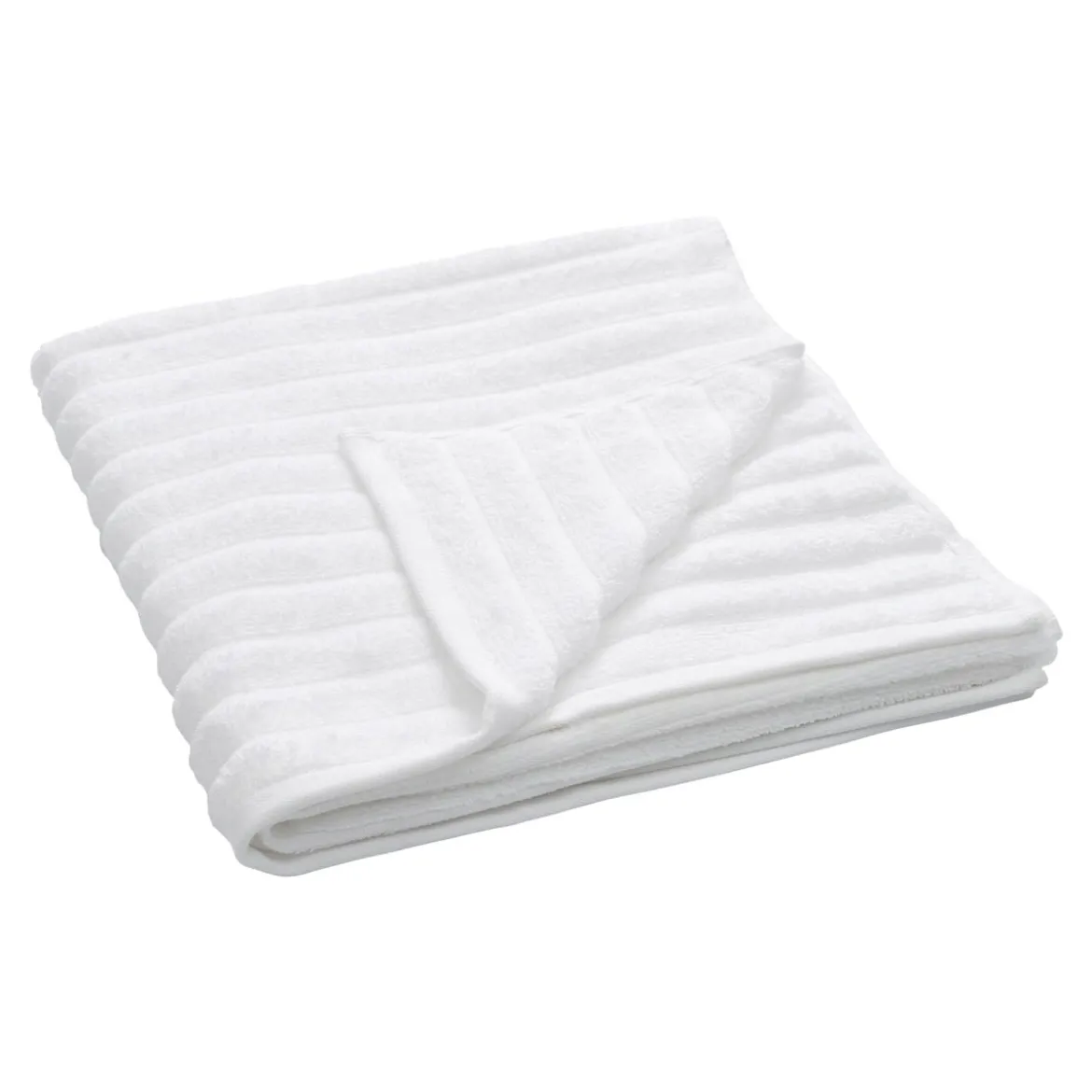 Bambus badehåndklæde 70x140 cm - Zero twist - hvid - Prima