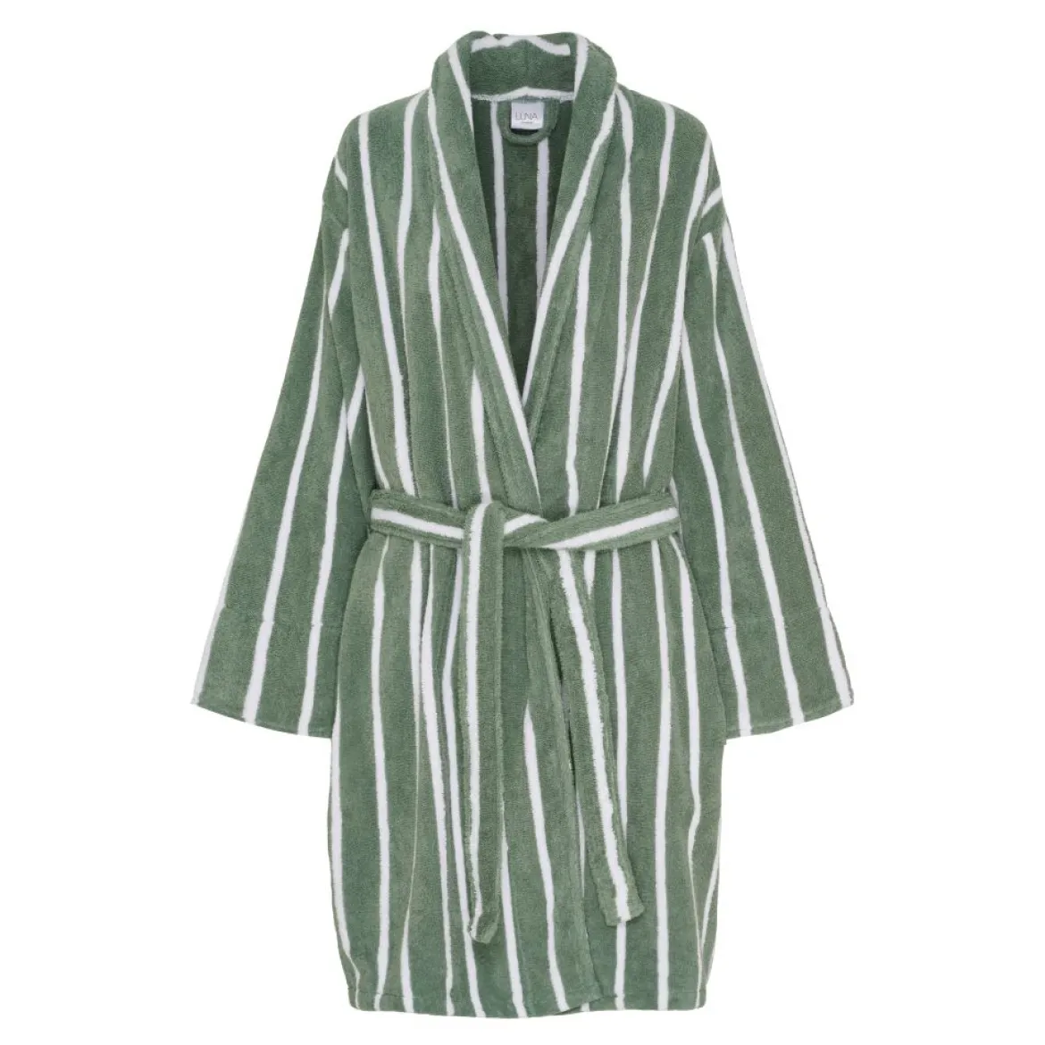 Bambus Badekåbe - M/L - Grøn - Prima