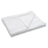 Bambus badelagen 100x150 cm - Zero twist - hvid - Prima