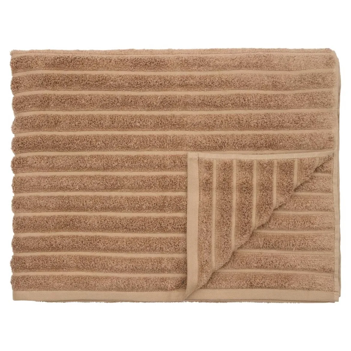 Bambus badelagen 100x150 cm - Zero twist - lys brun - Prima