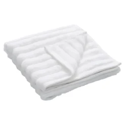 Bambus håndklæde 50x100 cm - Zero twist - hvid - Prima