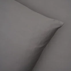 Bambus sengetøj 140x200 cm - grå - Luna Denmark
