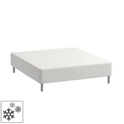 Boxlagen 200x220 cm - bomuld - Cool feel - hvid - Luna Denmark