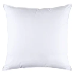 Downlike puden 80x80 cm - kompakt og Støttende - ProSleep - Dansk Produceret