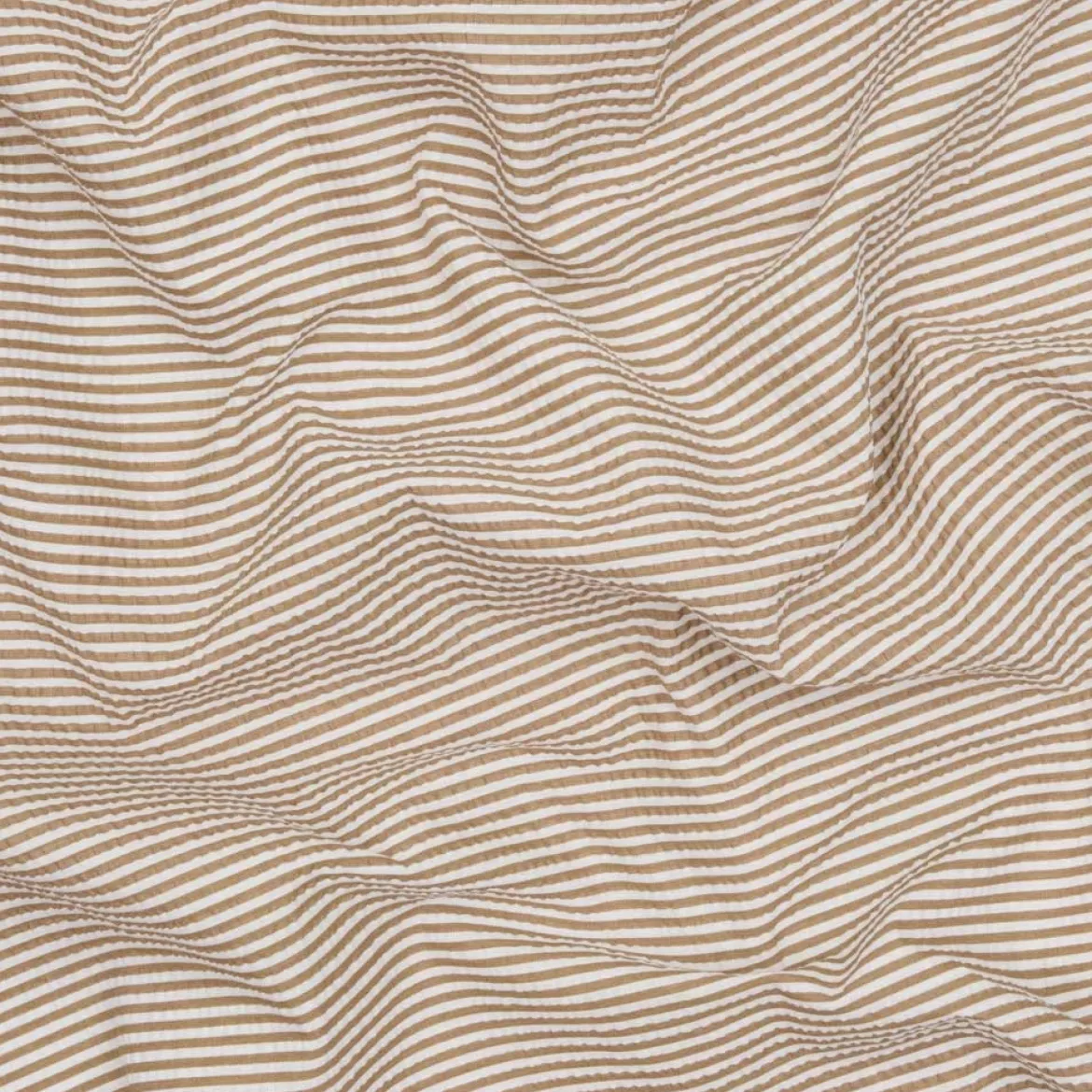 Junior sengesæt 100x140 cm - Nano krepp - taupe - Luna Denmark