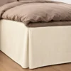 Kappelagen 200x220x42 cm - bomuldssatin - ivory - ProSleep