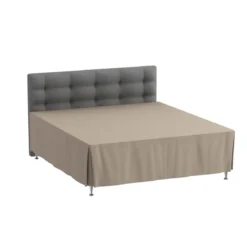 Kappelagen 200x220x42 cm - bomuldssatin - sand - ProSleep