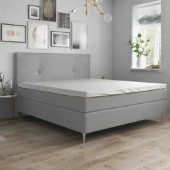 Kuvertlagen 160x200 cm - bomuldssatin - Soft feel - hvid - Luna Denmark