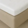 Kuvertlagen 100x200 cm - bomuldssatin - Soft feel - hvid - ProSleep