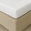 Kuvertlagen 100x200 cm - egyptisk bomuld - hvid - Norø