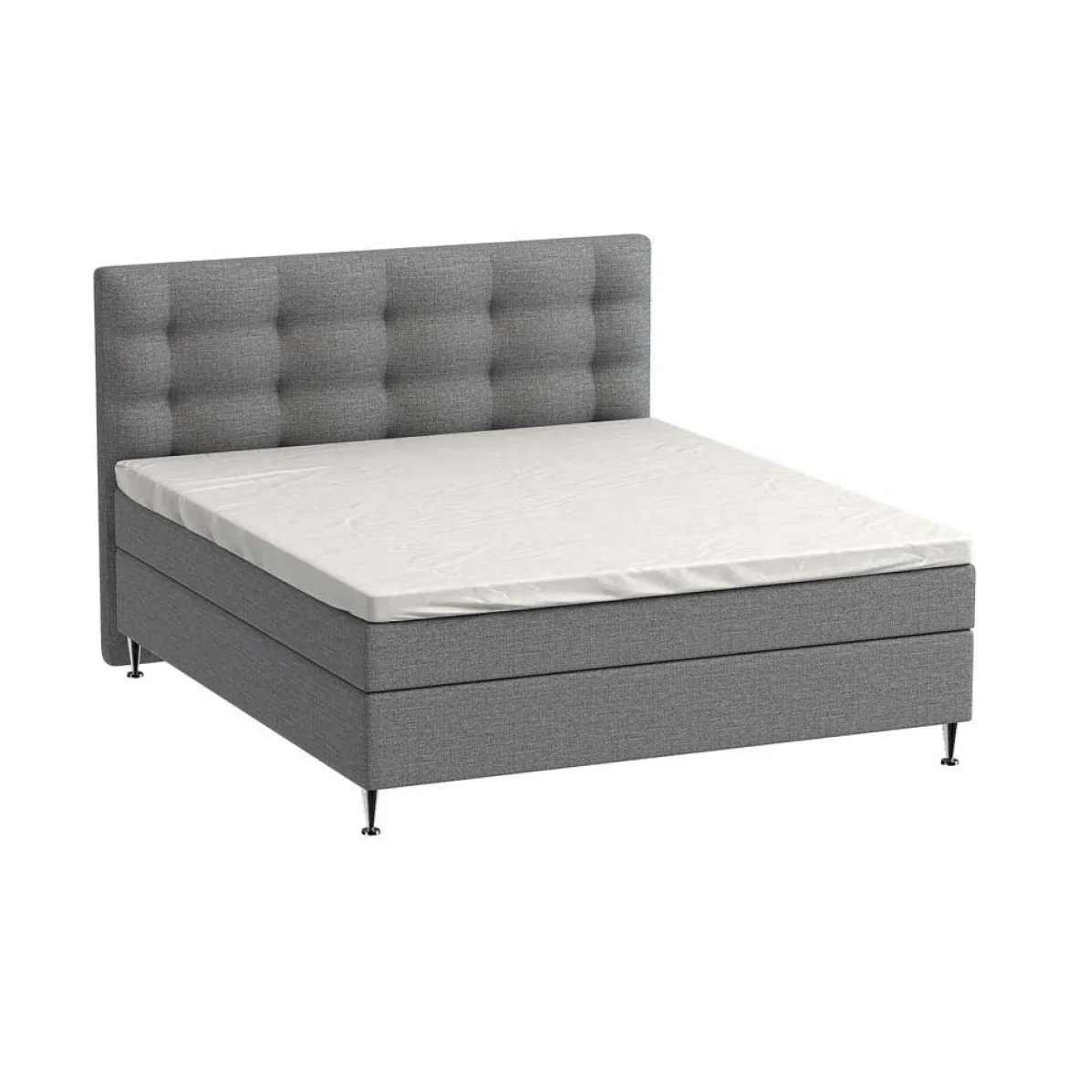 Kuvertlagen 80x200 cm - egyptisk bomuld - hvid - Norø