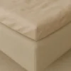 Kuvertlagen 180x200 cm - premium bomuldssatin - sand - Luna Denmark