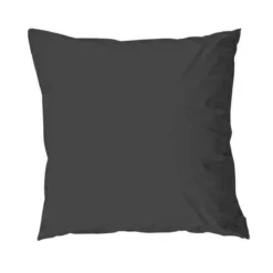 Pudebetræk 60x63 cm - bomuld - Cool feel - sort - Luna Denmark