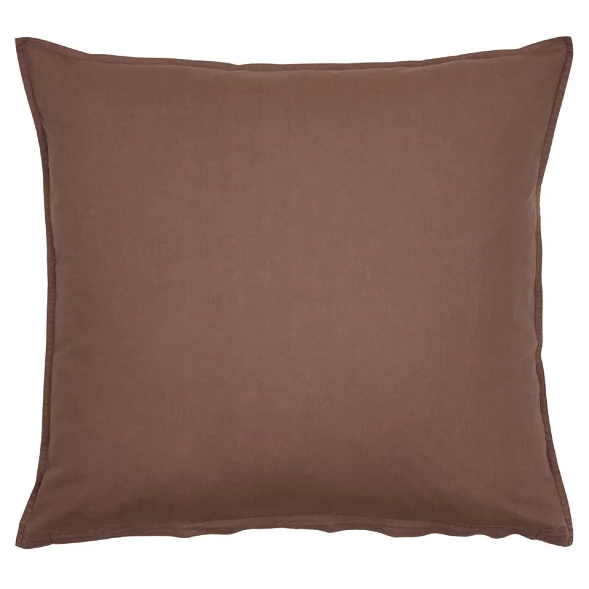 Pudebetræk 60x63 cm - stonewash - brun - Luna Denmark
