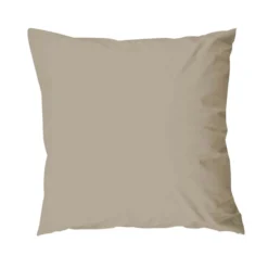 Pudebetræk 80x80 cm - stonewash - taupe - Luna Denmark