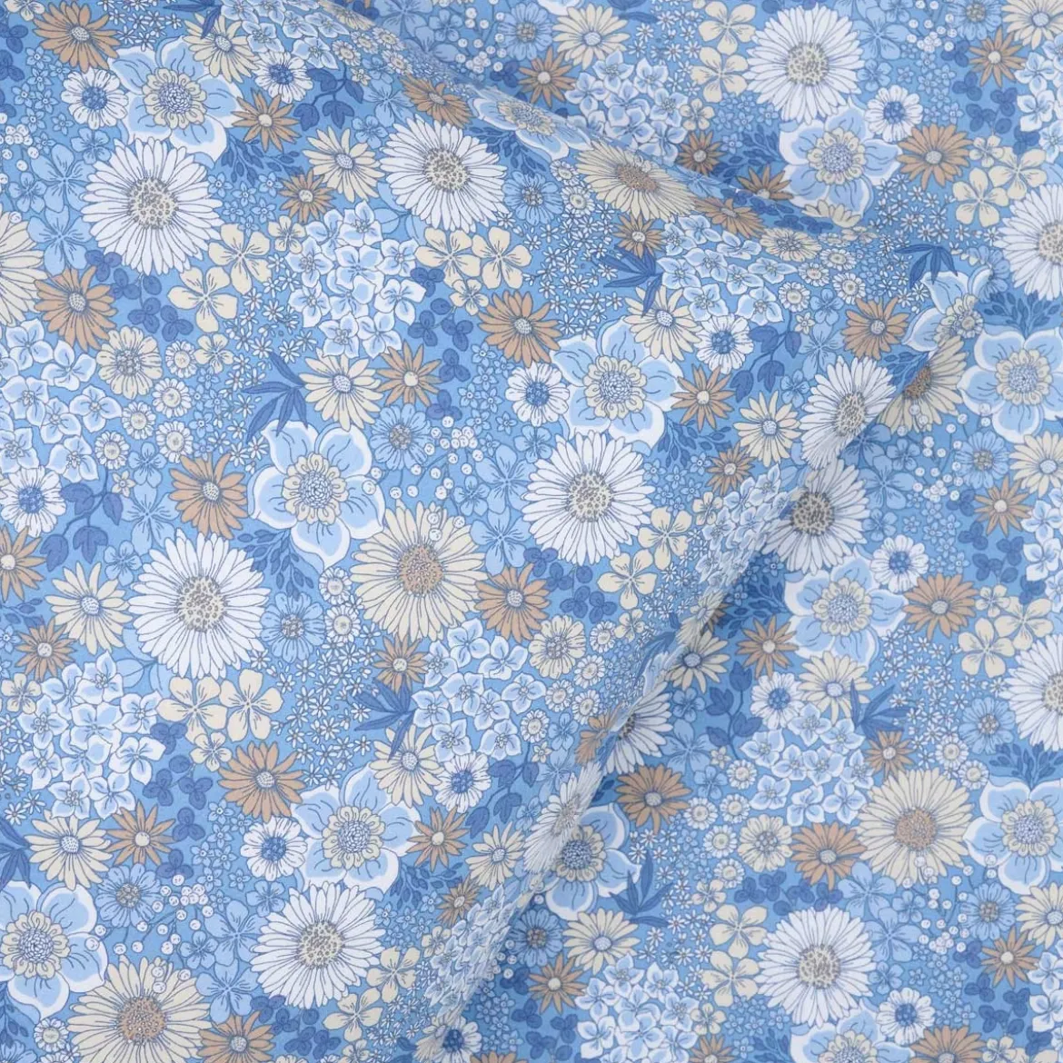Sengesæt 140x220 cm - bomuldssatin - Viol - Luna Denmark