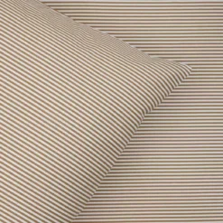 Sengesæt 200x220 cm - ekstra fin bomuld - Viggo - lys brun - Luna Denmark