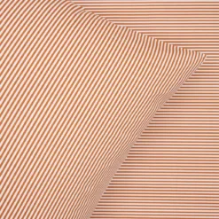 Sengesæt 140x200 cm - ekstra fin bomuld - Viggo - terracotta - Luna Denmark