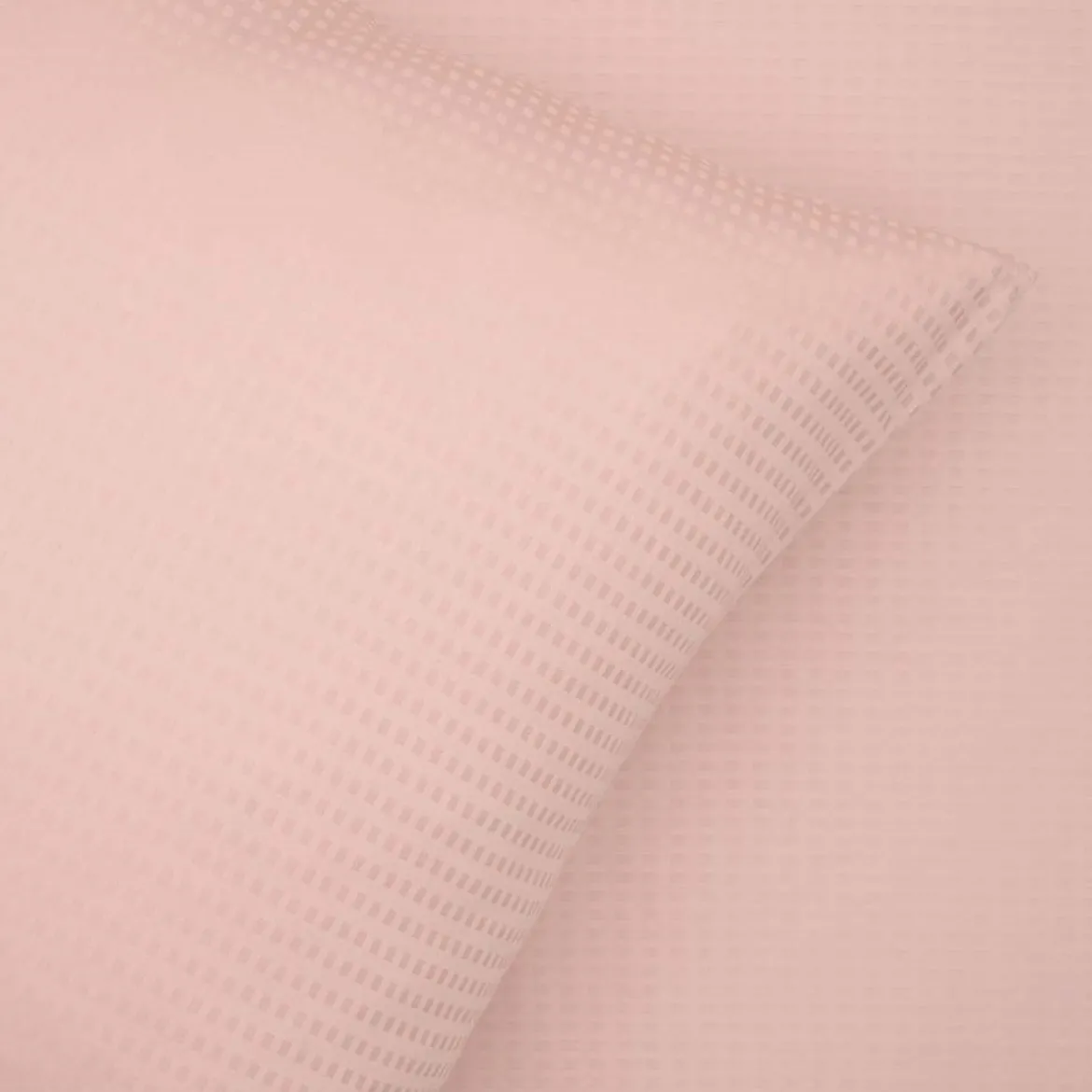 Sengetøj 200x220 cm - bomuldssatin - Blocks - rosa - Prima