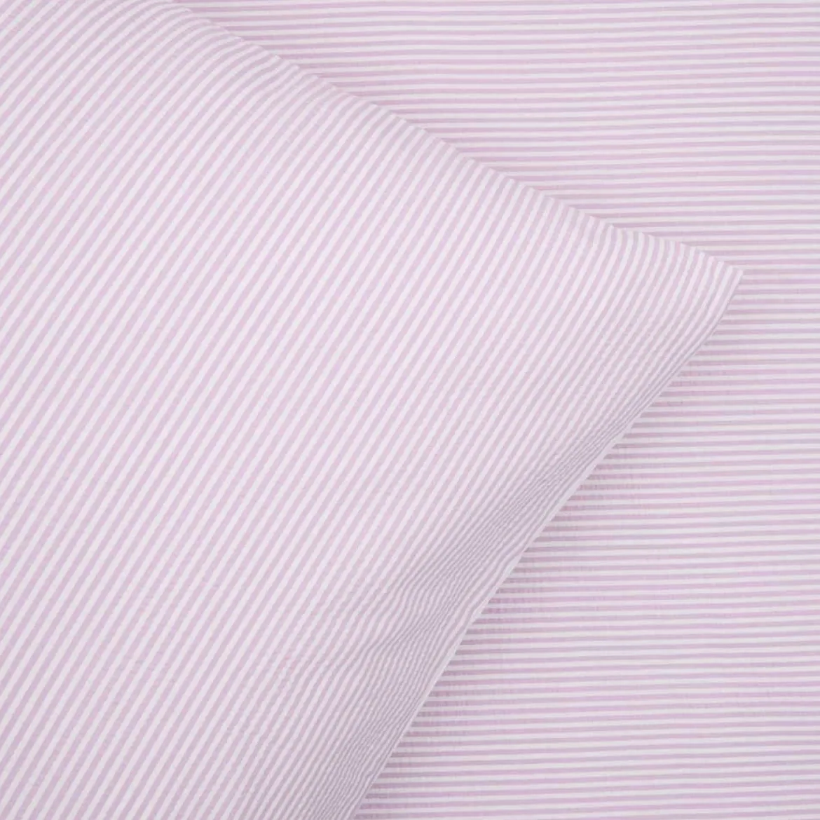 Sengetøj 140x220 cm - Nano krepp - lavendel - Luna Denmark