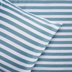 Sengetøj 150x210 / 50x60 cm - Kalle - blue Stripe - Luna Denmark