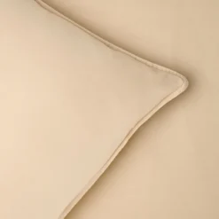 Sengetøj 150x210 / 50x60 cm - stonewash - sand - Luna Denmark